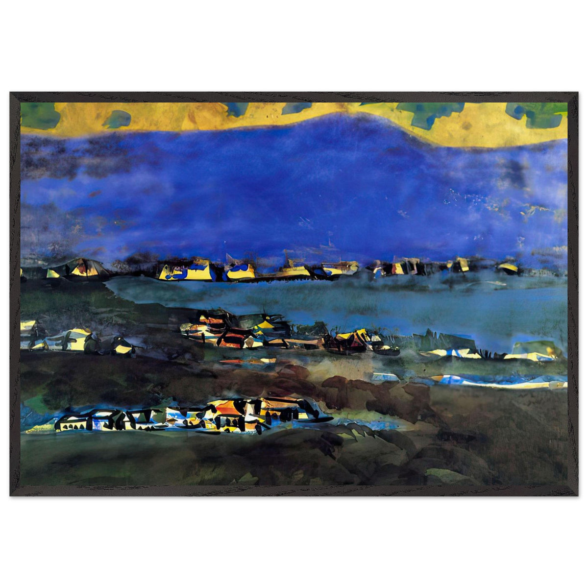 Coaltown by George Luks, framed poster, view 3
