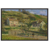 Coast at Chaponival by Gustave Loiseau, framed poster
