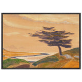 Coast Ledenets by Nicholas Roerich, framed poster, view 3