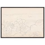 Coast Ledenets by Nicholas Roerich, framed poster, view 3