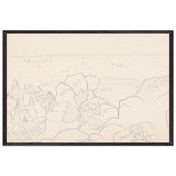 Coast Ledenets by Nicholas Roerich, framed poster