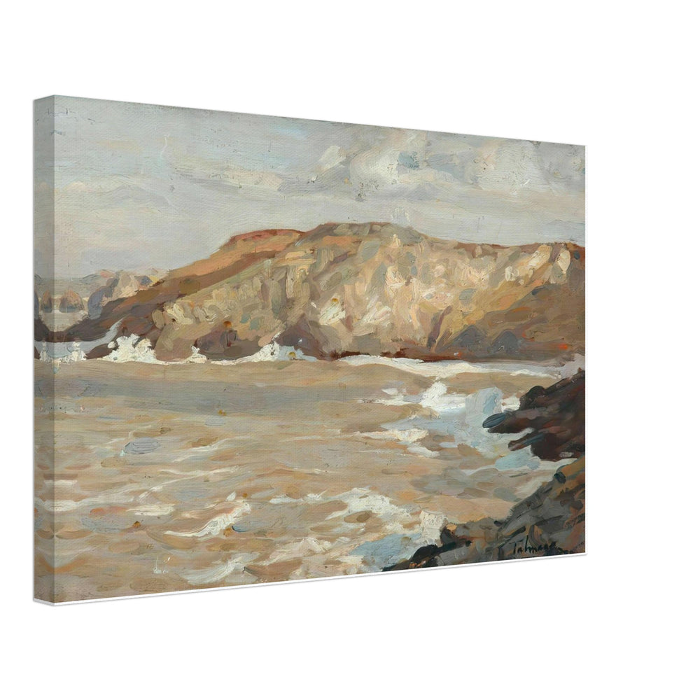 Coast Scene with Cliffs by Algernon Talmage, canvas
