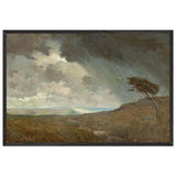 Coastal Storm by Granville Redmond, framed poster