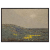 Coastal Wildflowers by Granville Redmond, framed poster, view 3