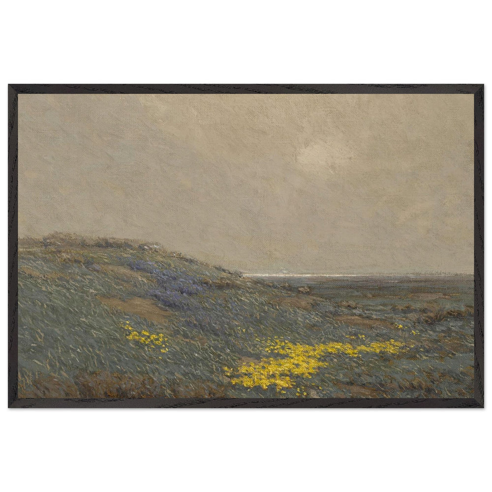 Coastal Wildflowers by Granville Redmond, framed poster