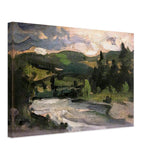 Comrie, Perthshire by Samuel Peploe, canvas