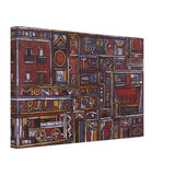 Constructive Composition by Joaquin Torres Garcia, canvas, view 2