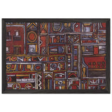 Constructive Composition by Joaquin Torres Garcia, framed poster, view 2
