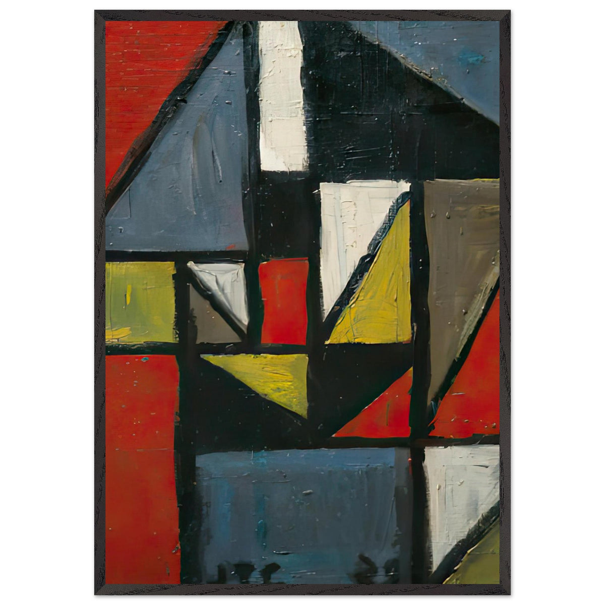Constructivo en Triángulo by Joaquin Torres Garcia, framed poster, view 3