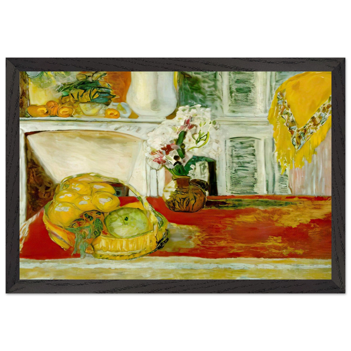 Corner of the Dining Room by Pierre Bonnard, framed poster, view 2