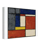 Costruzione Geometrica by Joaquin Torres Garcia, canvas, view 2