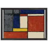 Costruzione Geometrica by Joaquin Torres Garcia, framed poster, view 2