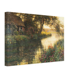 Cottage by the River by Louis Aston Knight, canvas, view 2