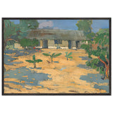 Cottage, Nelspruit by Pieter Wenning, framed poster, view 3