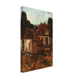 Countryside Houses by Octav Bancila, canvas, view 2