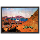 Crimea. Koktebel. Ruins of Kordon by Anna Ostroumova-Lebedeva, framed poster, view 2