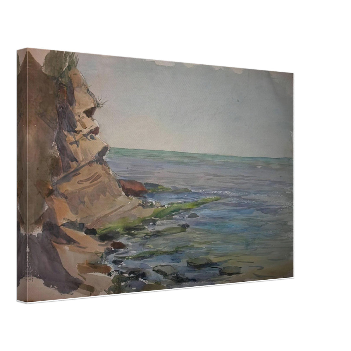Crimea. The cliffs by Ivan Vladimirov, canvas