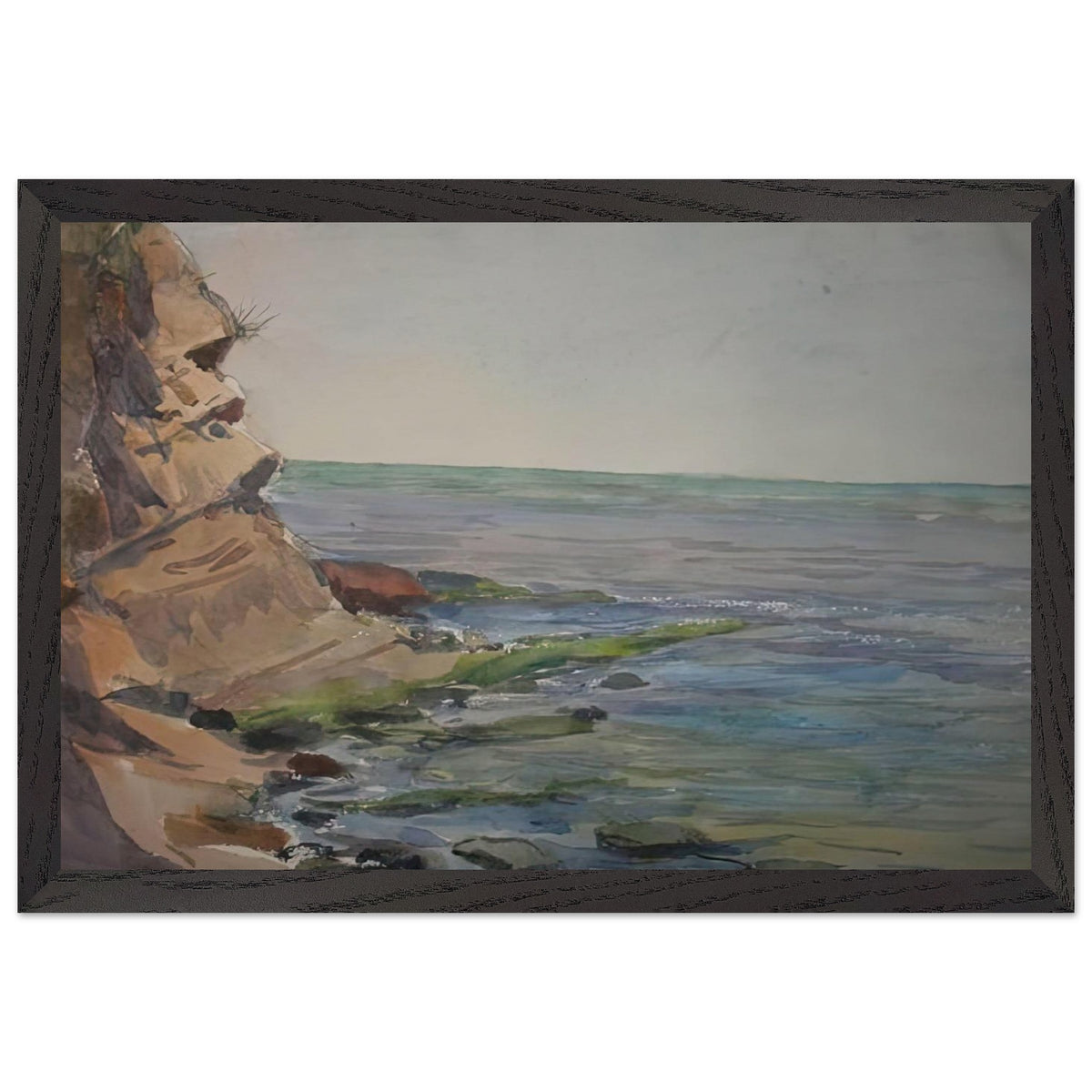 Crimea. The cliffs by Ivan Vladimirov, framed poster, view 2