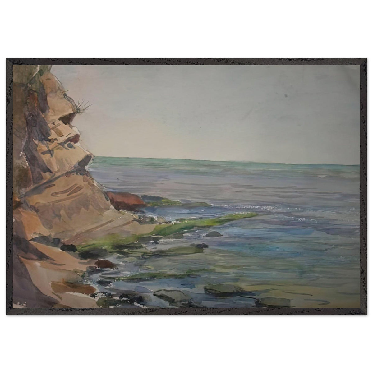 Crimea. The cliffs by Ivan Vladimirov, framed poster, view 3