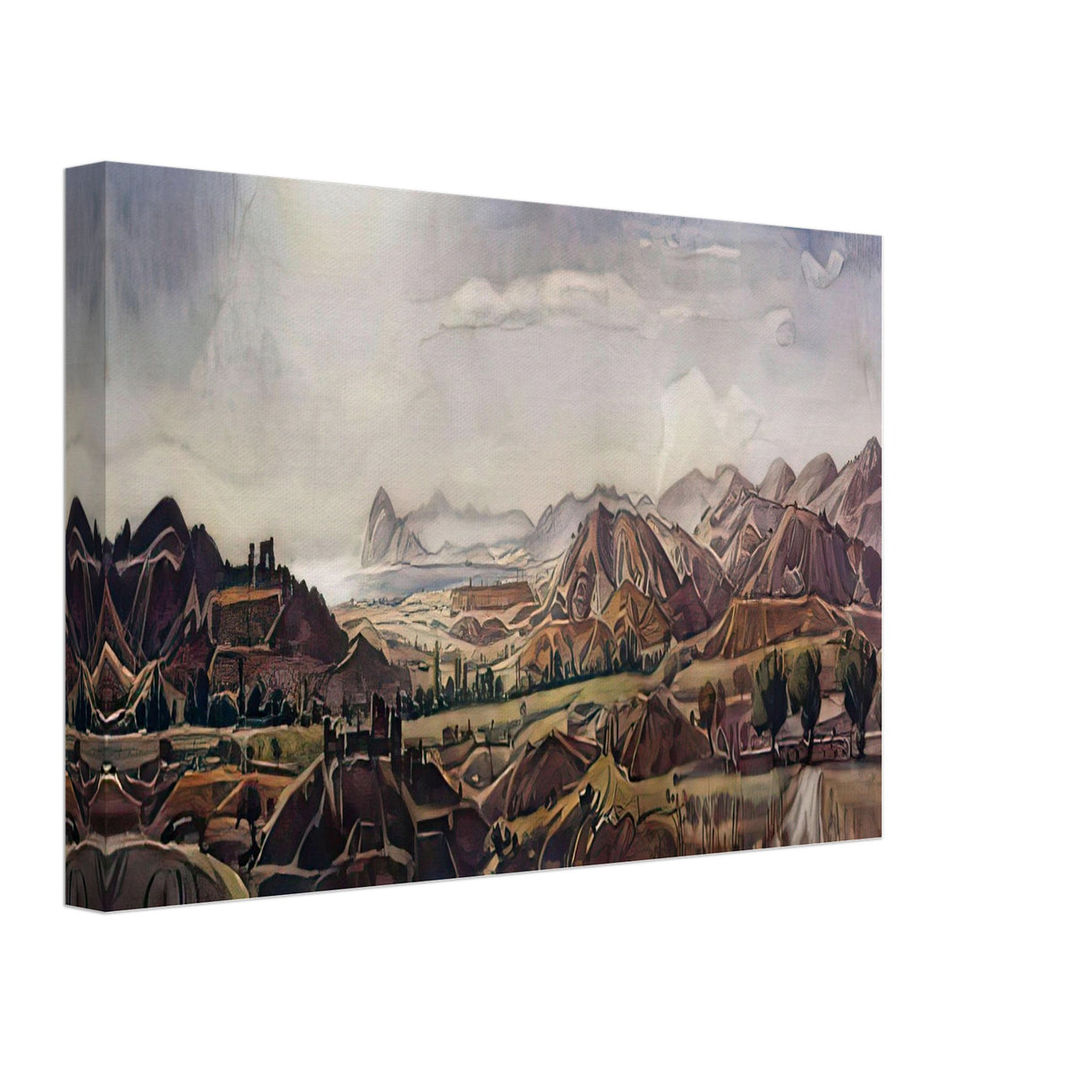 Crimean Campagna by Konstantin Bogaevsky, canvas, view 2