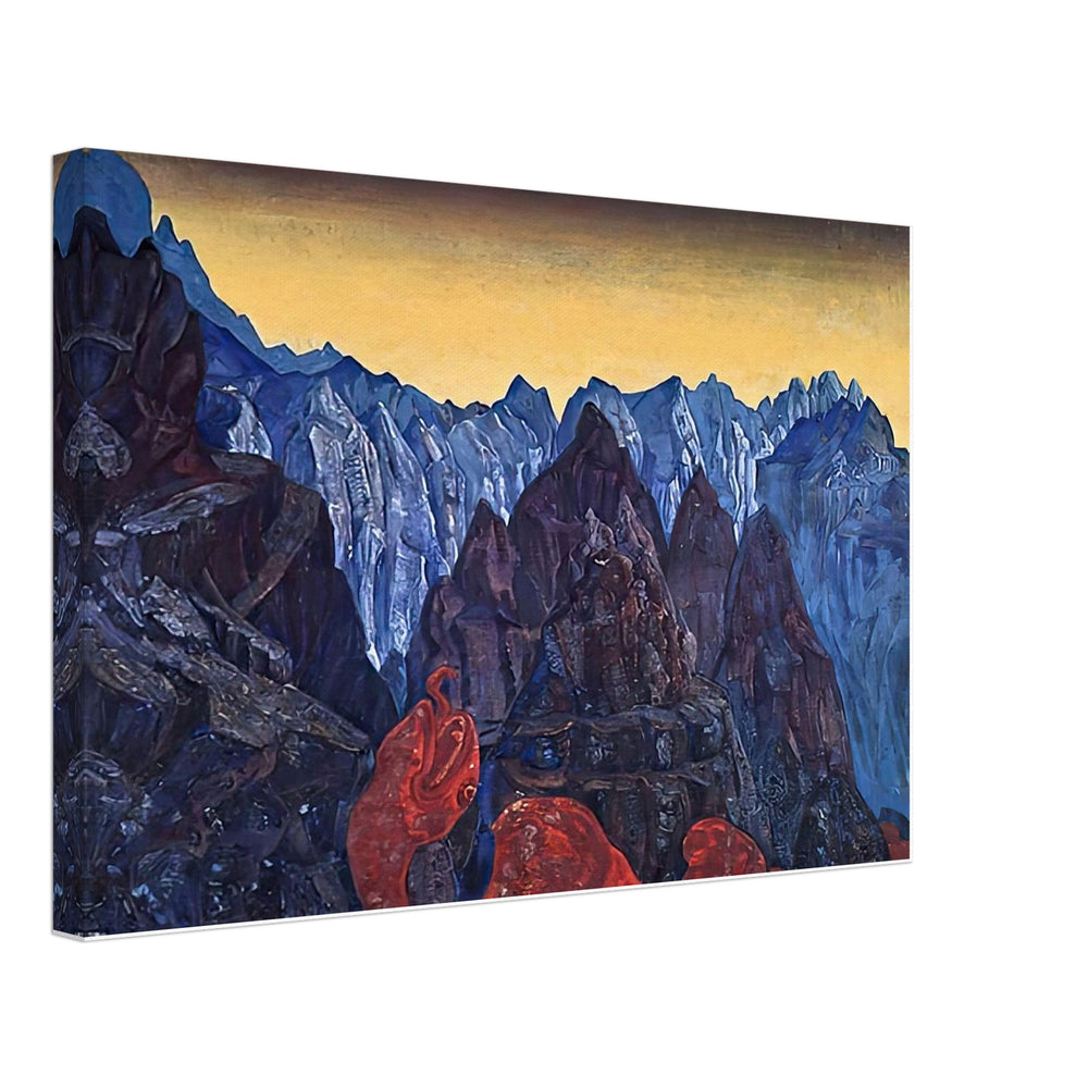 Cry of the Serpent by Nicholas Roerich, canvas