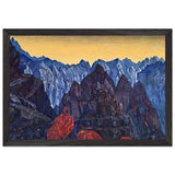 Cry of the Serpent by Nicholas Roerich, framed poster, view 2