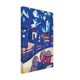 Család by Scheiber Hugó, canvas, view 2