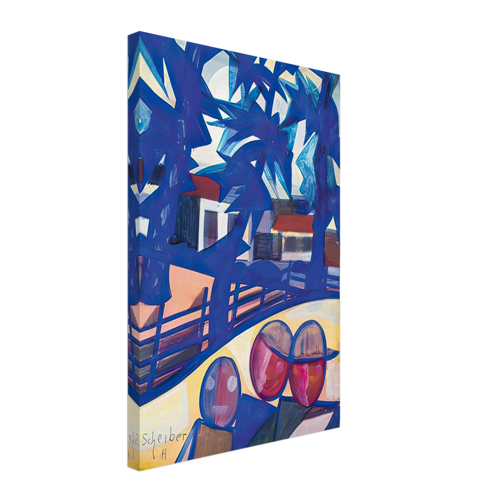 Család by Scheiber Hugó, canvas