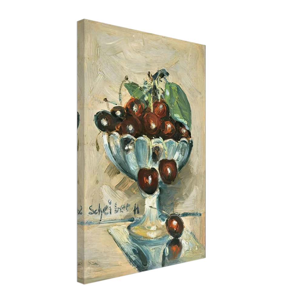 Cseresznye Kehyely by Scheiber Hugó, canvas