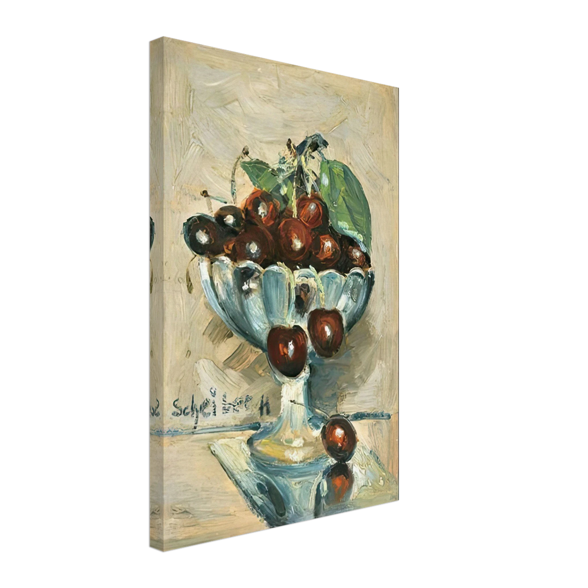Cseresznye Kehyely by Scheiber Hugó, canvas