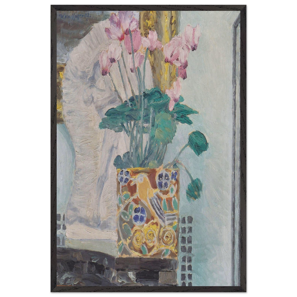 Cyclamen by Koloman Moser, framed poster