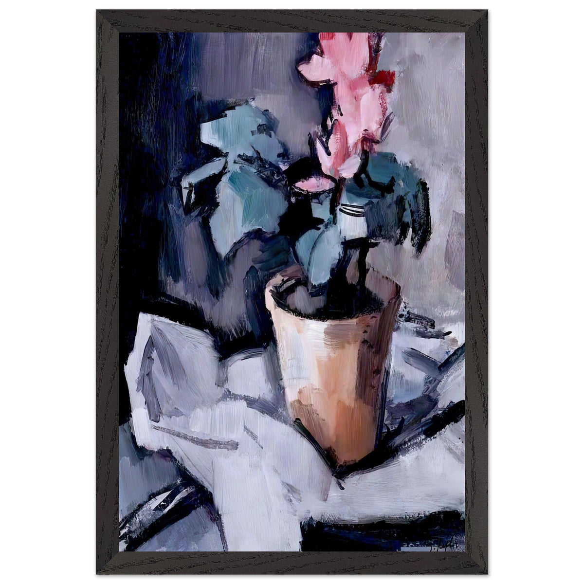 Cyclamen by Samuel Peploe, framed poster, view 2