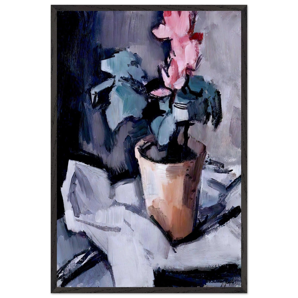 Cyclamen by Samuel Peploe, framed poster
