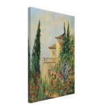 Cypress-House by Thalia Flora-Karavia, canvas