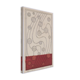 Daghestan Rug Design Bubbles for Backhausen by Koloman Moser, canvas, view 2