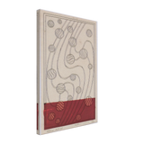 Daghestan Rug Design Bubbles for Backhausen by Koloman Moser, canvas