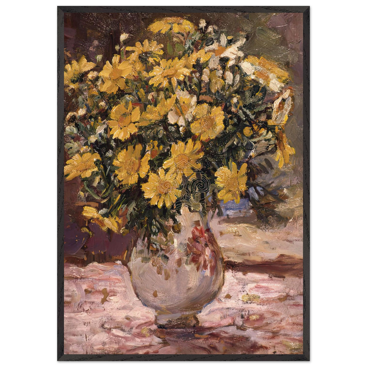 Daisies by Thalia Flora-Karavia, framed poster, view 3