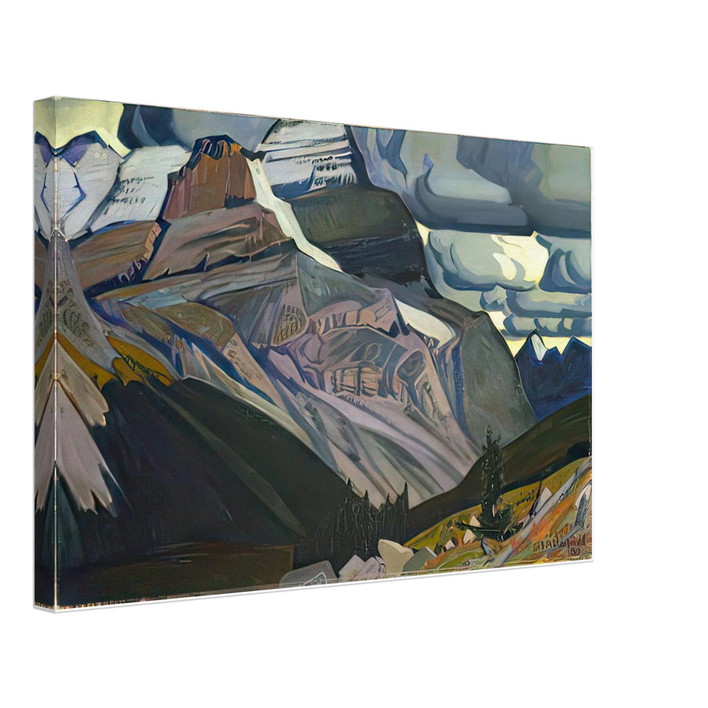 Dark Autumn, Rocky Mountains by J. E. H. MacDonald, canvas