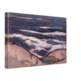 Dark Sea and Red Sail by John Duncan Fergusson, canvas, view 2