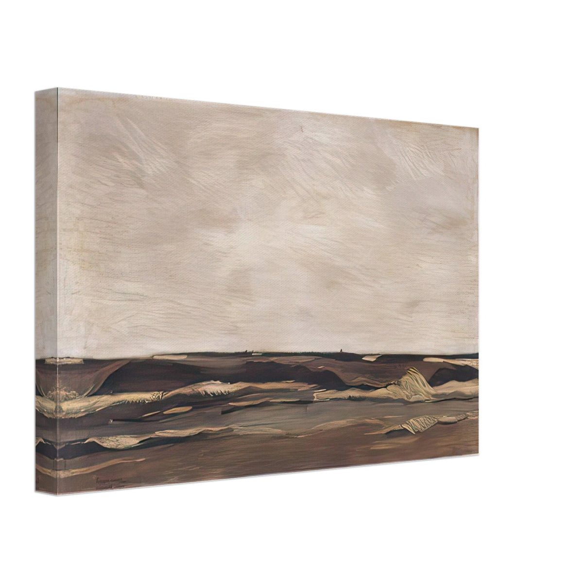 Das Meer, Katwijk by Albin Egger-Lienz, canvas, view 2