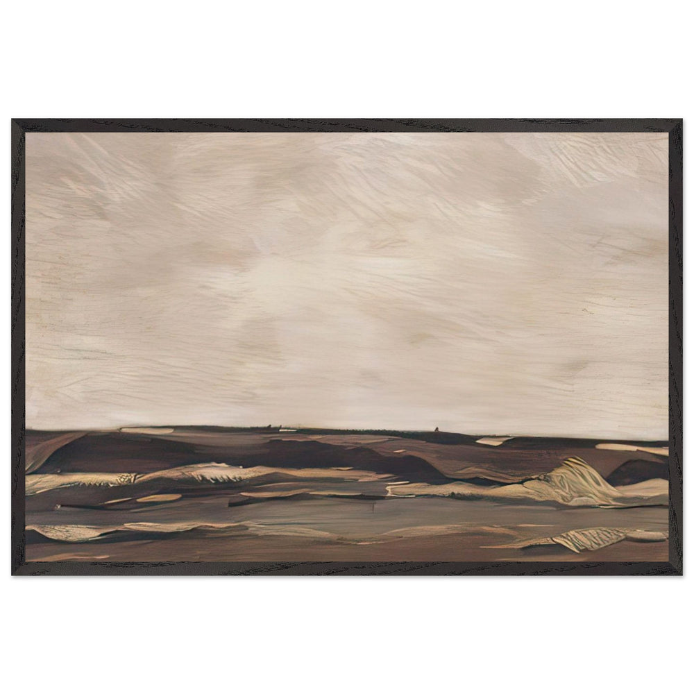 Das Meer, Katwijk by Albin Egger-Lienz, framed poster