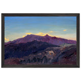 Daybreak at Niitakayam by Fujishima Takeji, framed poster, view 2