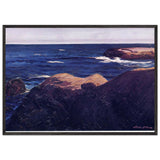 Deep Blue Sea by John French Sloan, framed poster, view 3