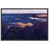 Deep Blue Sea by John French Sloan, framed poster