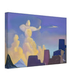 Defender. Cloud-archer by Nicholas Roerich, canvas, view 2