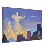 Defender. Cloud-archer by Nicholas Roerich, canvas