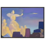 Defender. Cloud-archer by Nicholas Roerich, framed poster, view 3