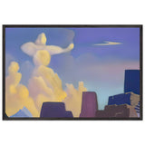 Defender. Cloud-archer by Nicholas Roerich, framed poster
