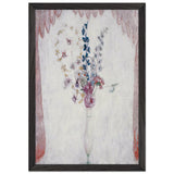 Delphinums and Columbine by Florine Stettheimer, framed poster, view 2