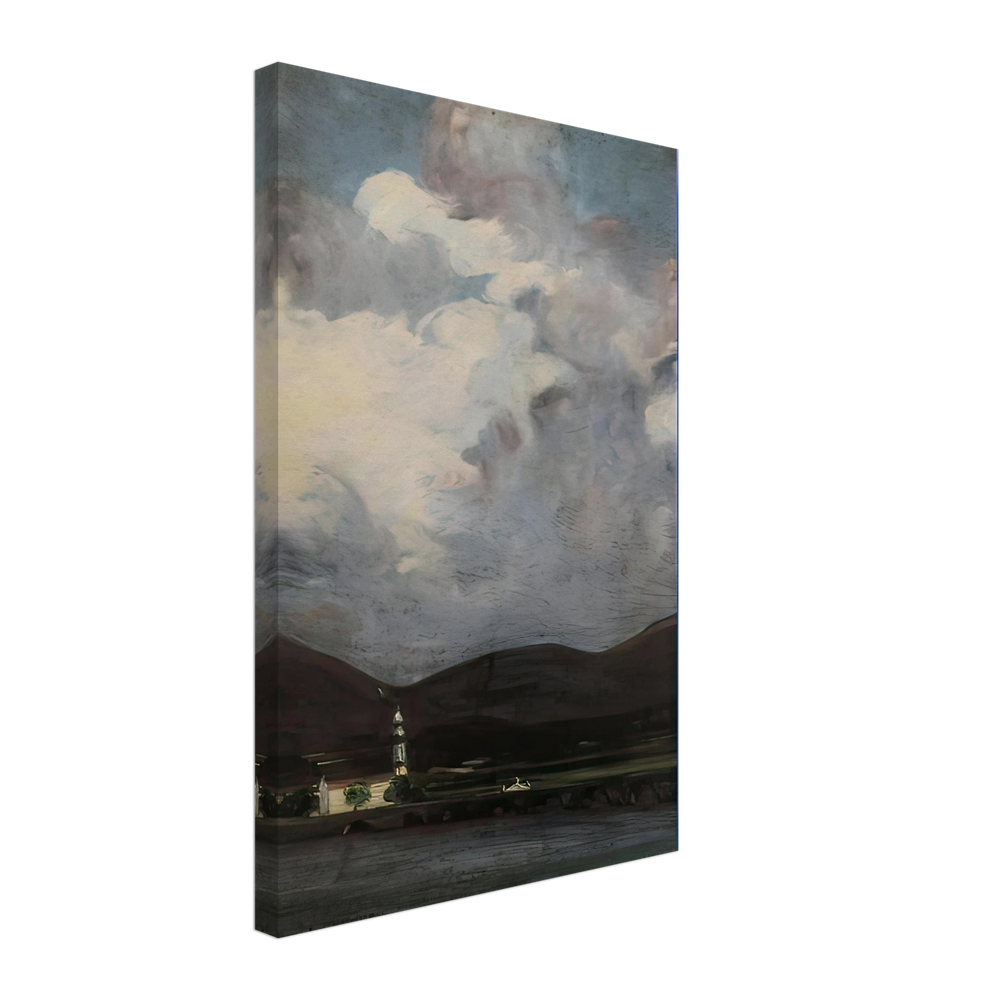 Dia de Chuva em Ponte de Lima by Antonio Carneiro, canvas